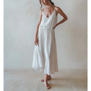 NWT Aura The Label Sophia Flower Print Midi Sundress - Size XS